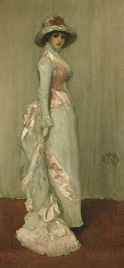 James Abbot McNeill Whistler Nocturne in Rosa und Grau